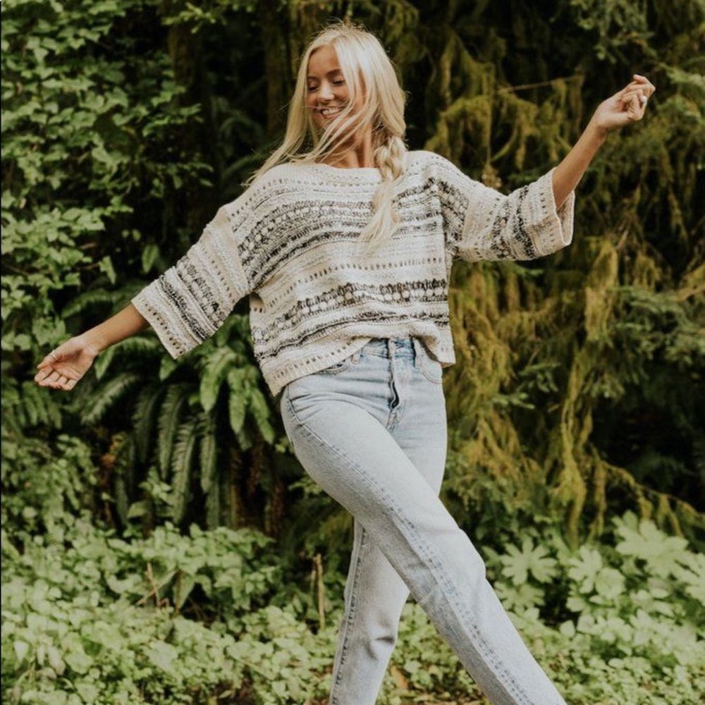 Roolee | Stormi Striped Sweater - Picture 1 of 5